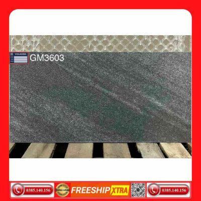 Gạch 30x60 Eurotile AZ3GM3603 đá mờ xám