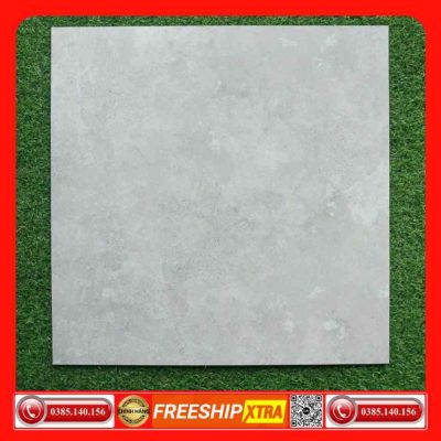 Gạch 60x60 Eurotile Feliz 66607 đá mờ màu xám