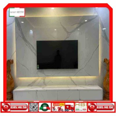 Đá nung Gamilla 120x240 ốp vách ti-vi - Ảnh 4